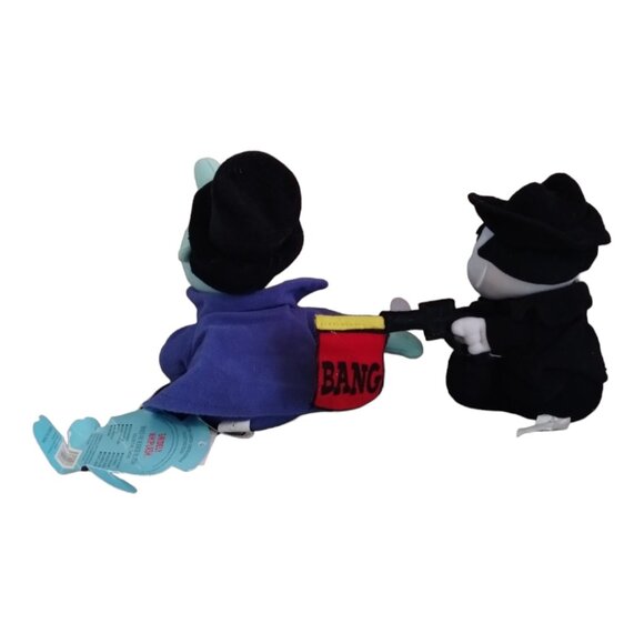 Boris Badenov & Snidely Whiplash Mini Plush‎ Rocky & Bullwinkle Stuffed Toy 9" - Picture 3 of 4